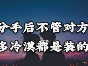 分手后是否有必要挽回（探讨分手后的挽回可能性和方法）