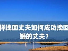 当挽回前夫成为一种勇气——面对丢脸的真实感受（情感的坚持与自我价值的探索）