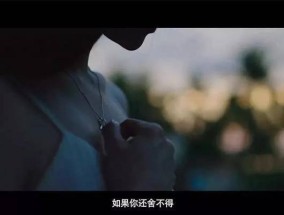 分手危机！如何挽回男友的心（男友觉得对不起我）