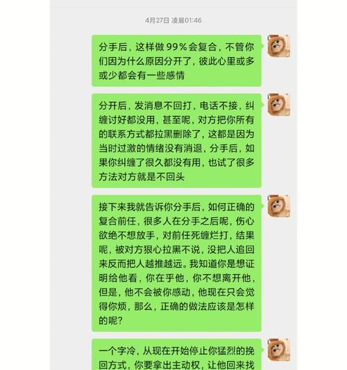 挽回男友攻略，让他回心转意（如何用正确的方法重新吸引他）  第3张